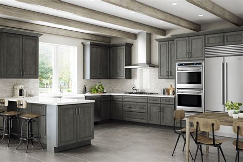 grey cabinets with stainless steel applicances|gray stainless steel cabinet colors.